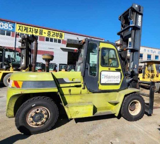 한효진님의 장터 판매 상품 [삼성 디젤8톤 하이마스트 중고지게차 ] 첨부 사진