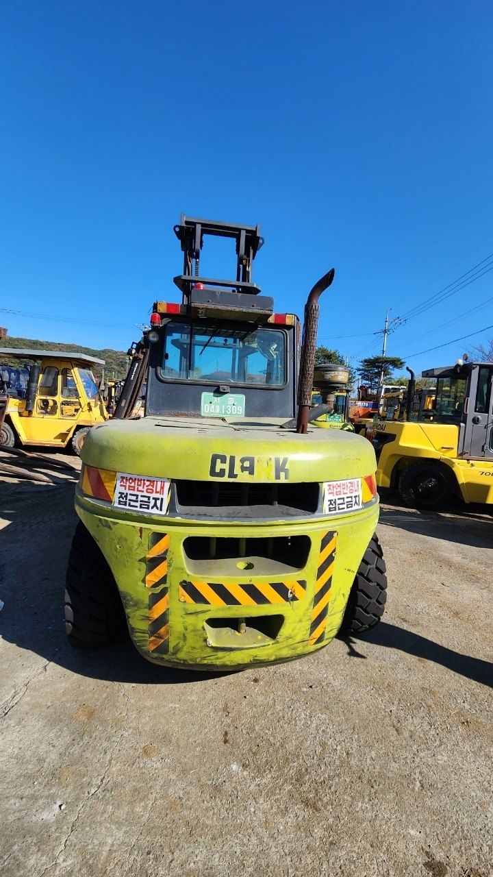 한효진님의 장터 판매 상품 [삼성 디젤8톤 하이마스트 중고지게차 ] 첨부 사진