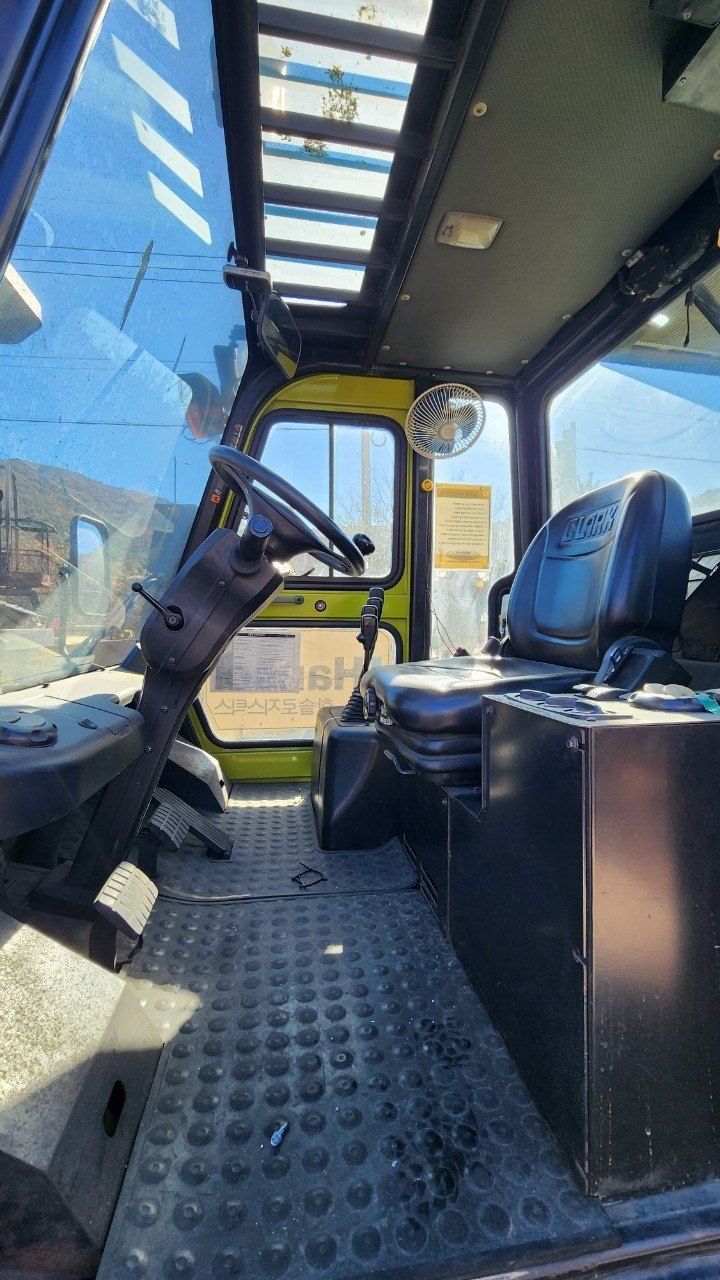 한효진님의 장터 판매 상품 [삼성 디젤8톤 하이마스트 중고지게차 ] 첨부 사진