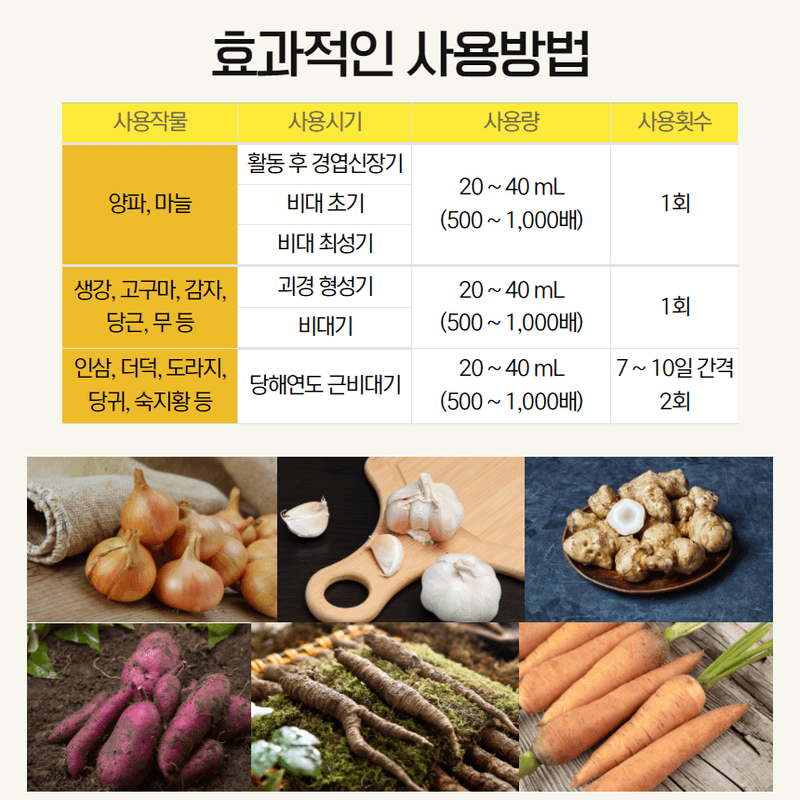 삼익농자재님의 장터 판매 상품 [[도프] 알뿌리 1L 생강 고구마 감자를 크게 도와주는 비타민 칼슘 고토 세포분열제] 첨부 사진