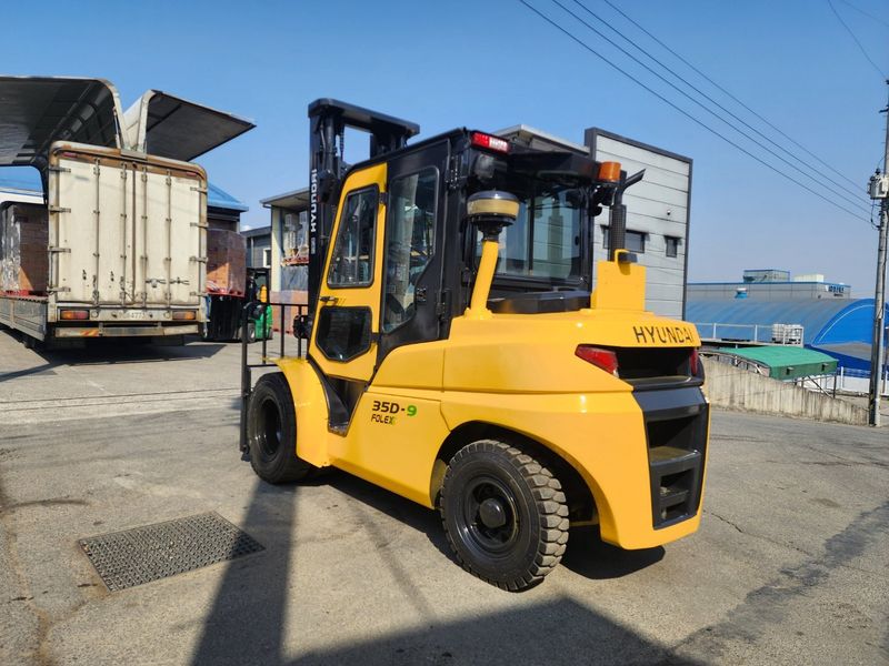 한효진님의 장터 판매 상품 [풀옵션 하이3단 3.5톤 디젤 중고지게차 ] 첨부 사진