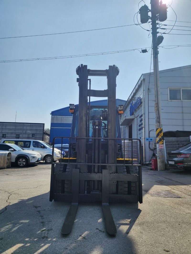 한효진님의 장터 판매 상품 [풀옵션 하이3단 3.5톤 디젤 중고지게차 ] 첨부 사진