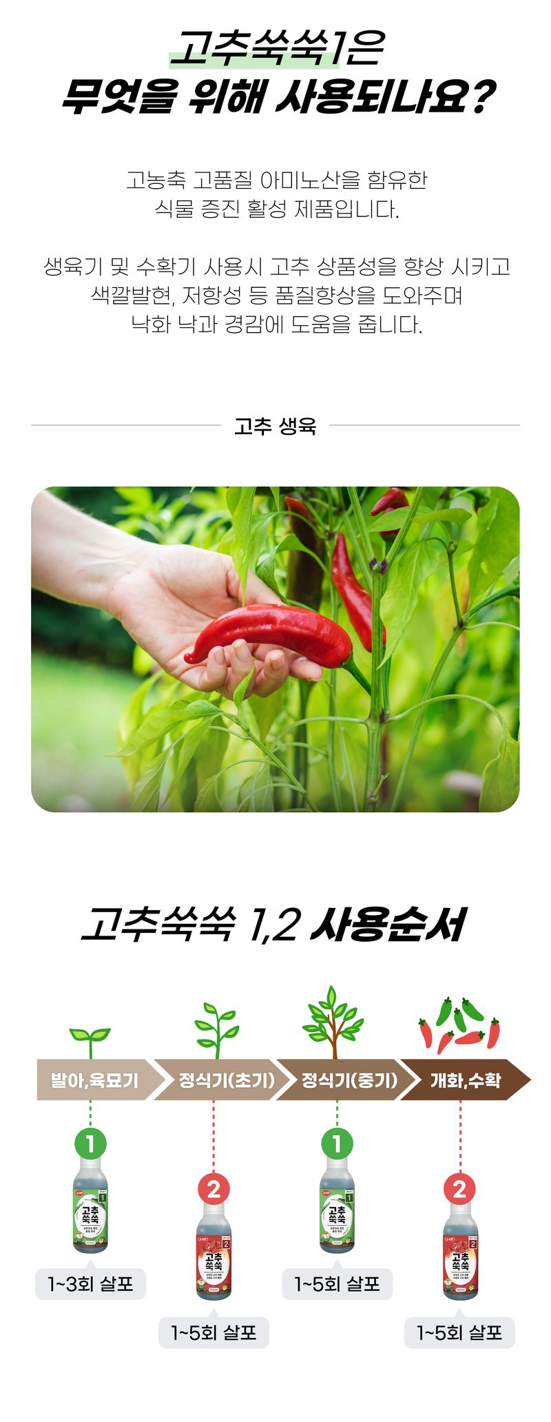 농사엔 공식님의 장터 판매 상품 [[농사엔] 고추쑥쑥 1단계 500ml] 첨부 사진