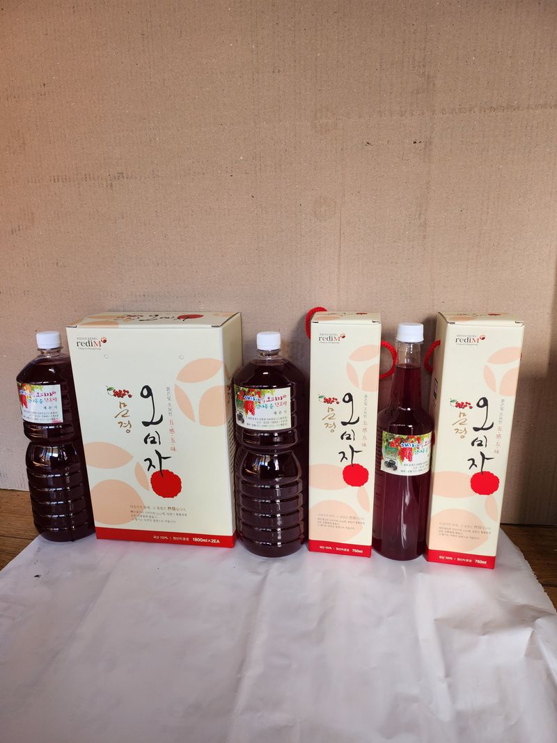 장터 상품 [오미자 액기스 1.8L] 썸네일