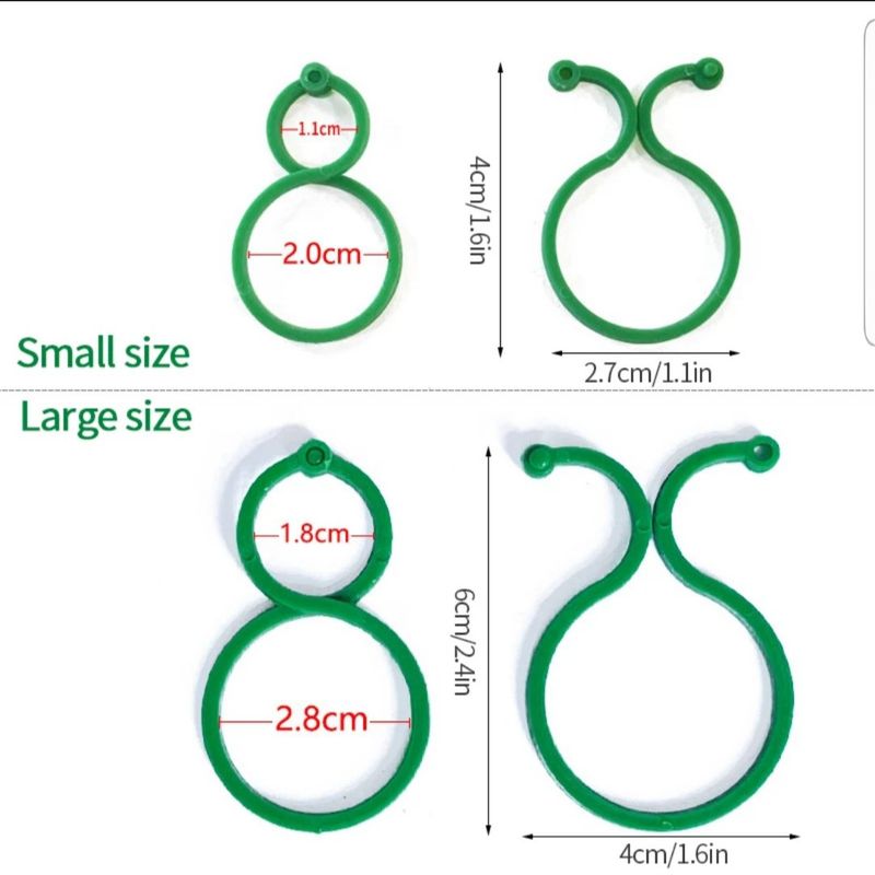 바이털사인님의 장터 판매 상품 [덩굴8자형클립100개] 첨부 사진