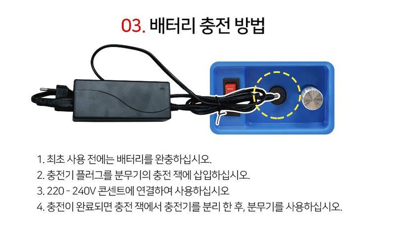 경농산업님의 장터 판매 상품 [충전식분무기 경농 KNS-S45LC] 첨부 사진