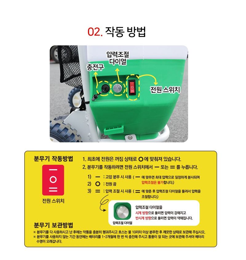 경농산업님의 장터 판매 상품 [전동분무기 경농 KNS-S20LC] 첨부 사진