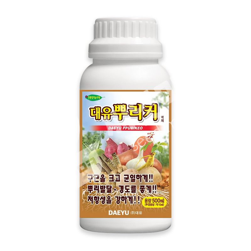 장터 상품 [대유 뿌리커 500ml 구근 비대제 마늘 양파 감자 고구마 뿌리발근제 영양제] 썸네일
