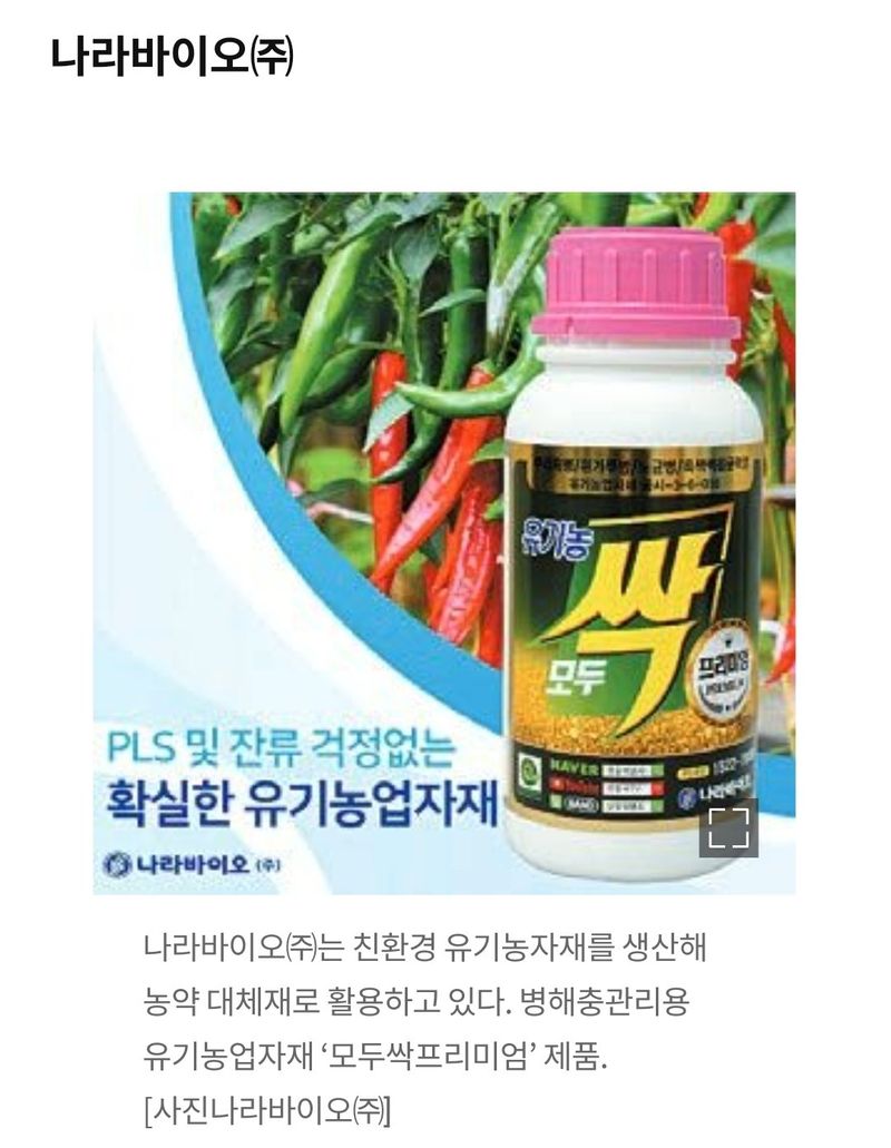 대산농사대장님의 장터 판매 상품 [모두싹프리미엄2kg 붕산칼슘 무료배송] 첨부 사진