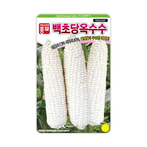 장터 상품 [[아시아종묘] 백초당옥수수 씨앗종자 100립] 썸네일
