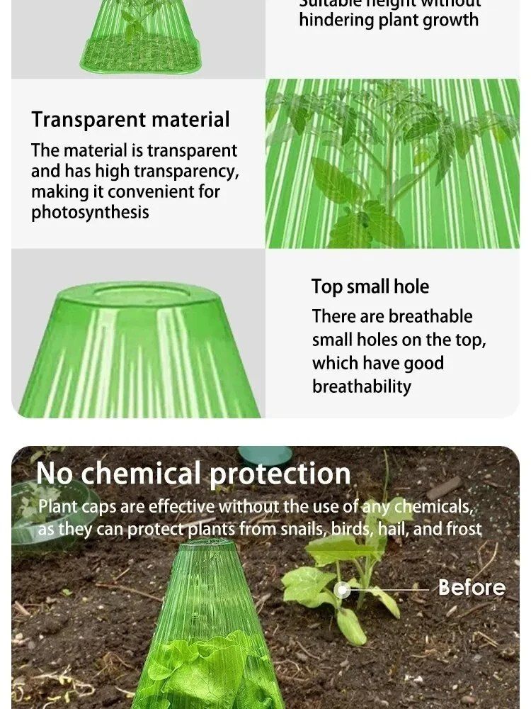 바이털사인님의 장터 판매 상품 [식물보호커버  10개1세트] 첨부 사진