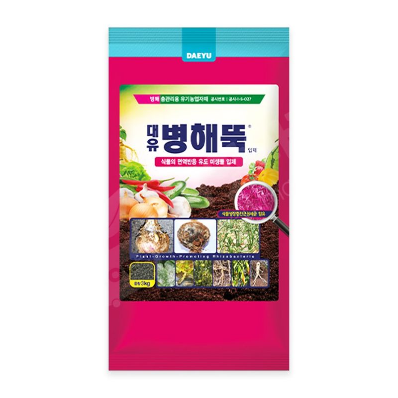 장터 상품 [대유 병해뚝 입제 3kg 토양살균 친환경 토양소독 미생물 밑거름 비료] 썸네일