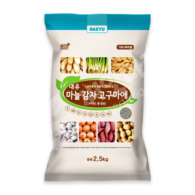 장터 상품 [대유 마늘감자고구마애 2.5kg 구근작물 토양개량제 웃거름 복합비료] 썸네일