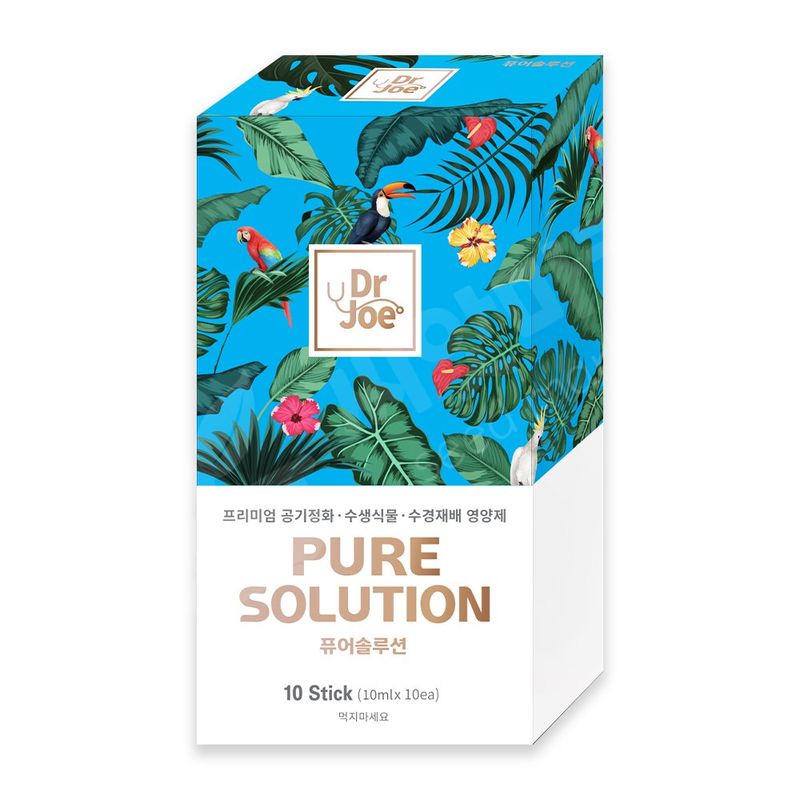 장터 상품 [닥터조 퓨어솔루션 10P 수경재배용 프리미엄 식물영양제] 썸네일