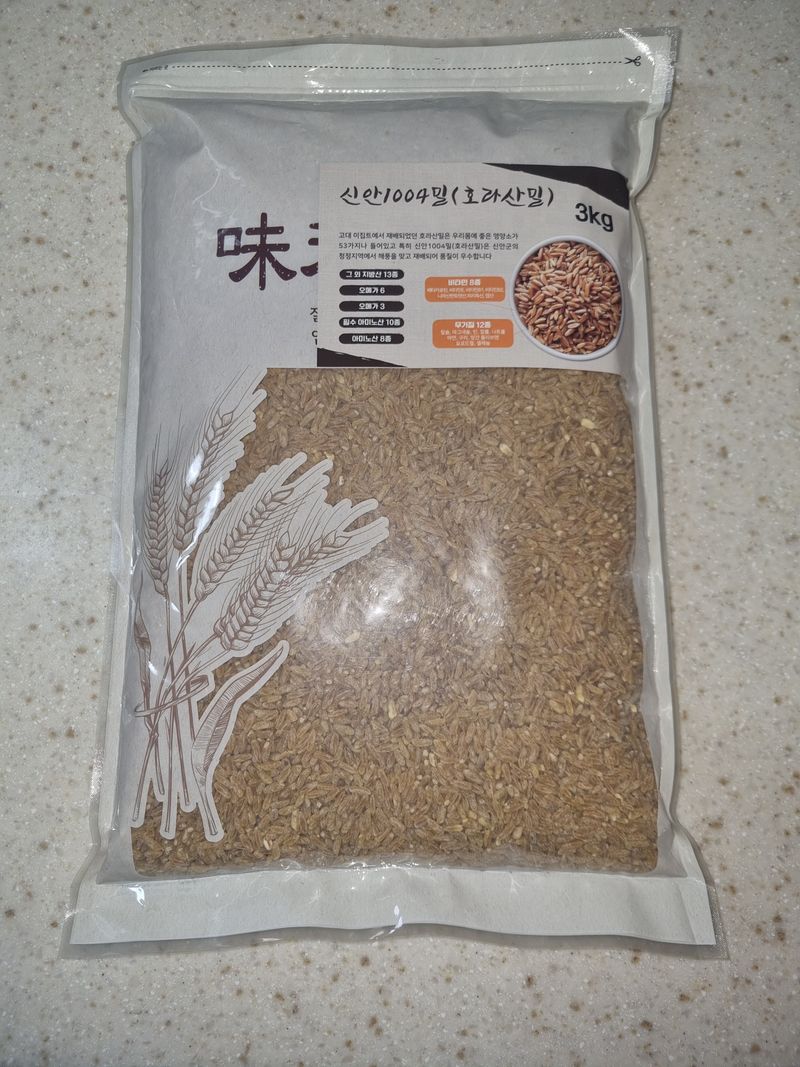 장준석님의 장터 판매 상품 [2025년산 국내산호라산밀 (카무트)3KG] 첨부 사진