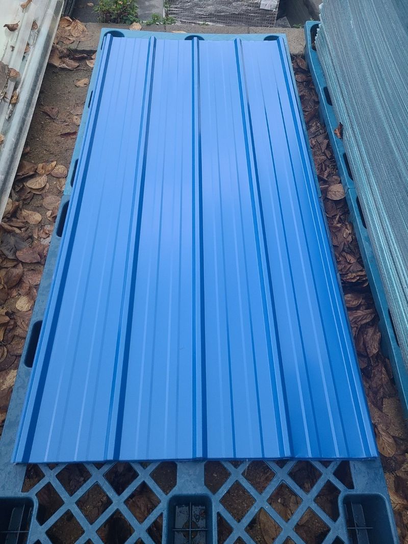 봉주르님의 장터 판매 상품 [지붕이나 벽체 칼라강판 팝니다 ] 첨부 사진