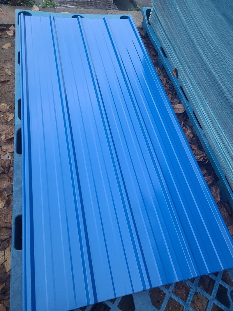 봉주르님의 장터 판매 상품 [지붕이나 벽체 칼라강판 팝니다 ] 첨부 사진