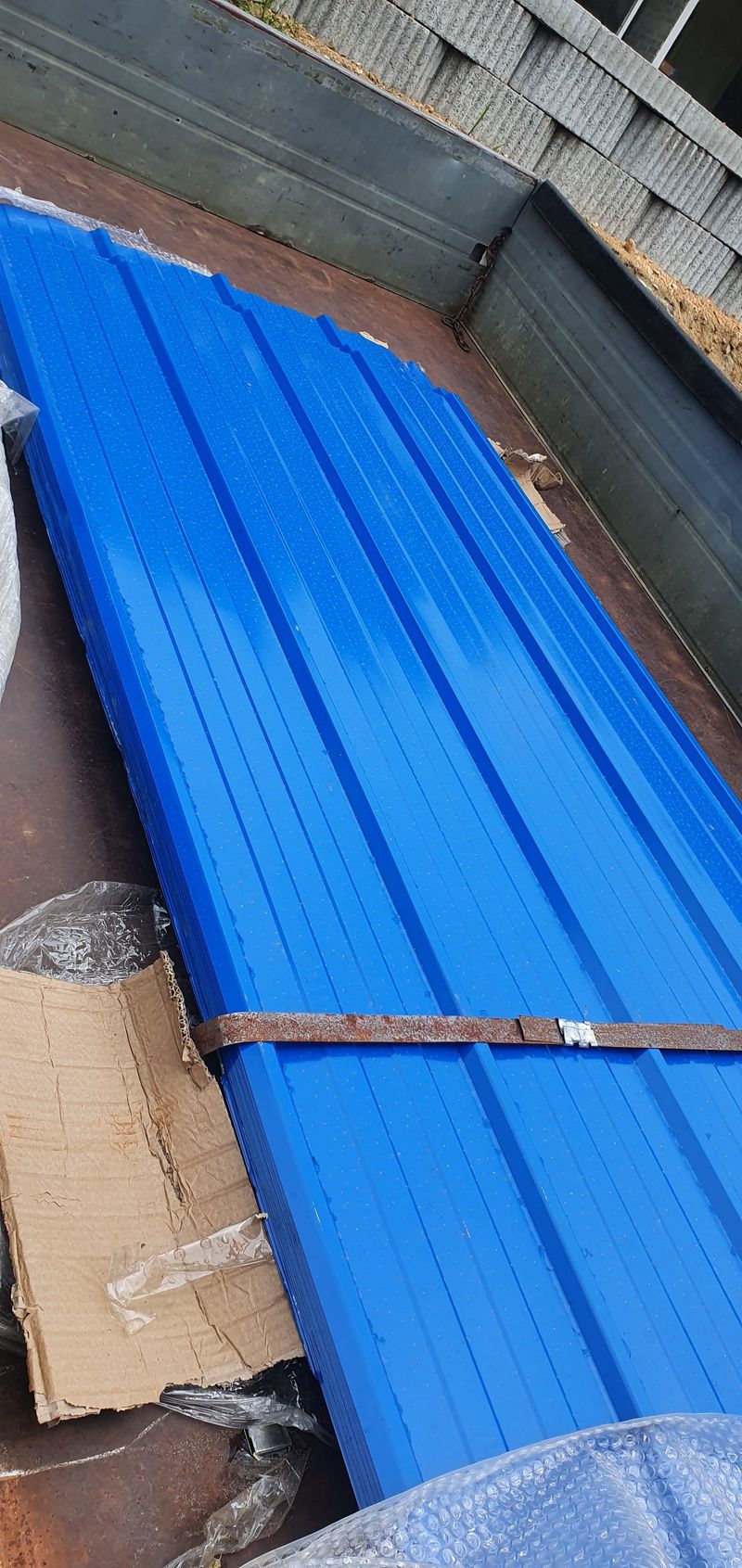 장터 상품 [지붕이나 벽체 칼라강판 팝니다 ] 썸네일