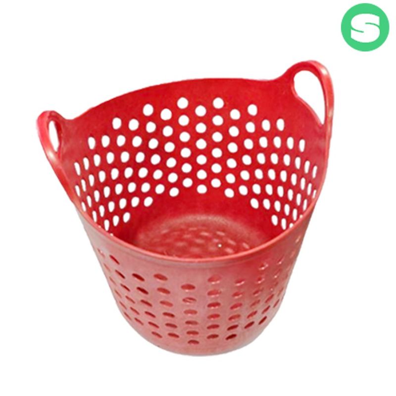 장터 상품 [다용도바구니(소/중/대)원형 수확바구니 과일바구니 세탁물바구니 상인농자재] 썸네일