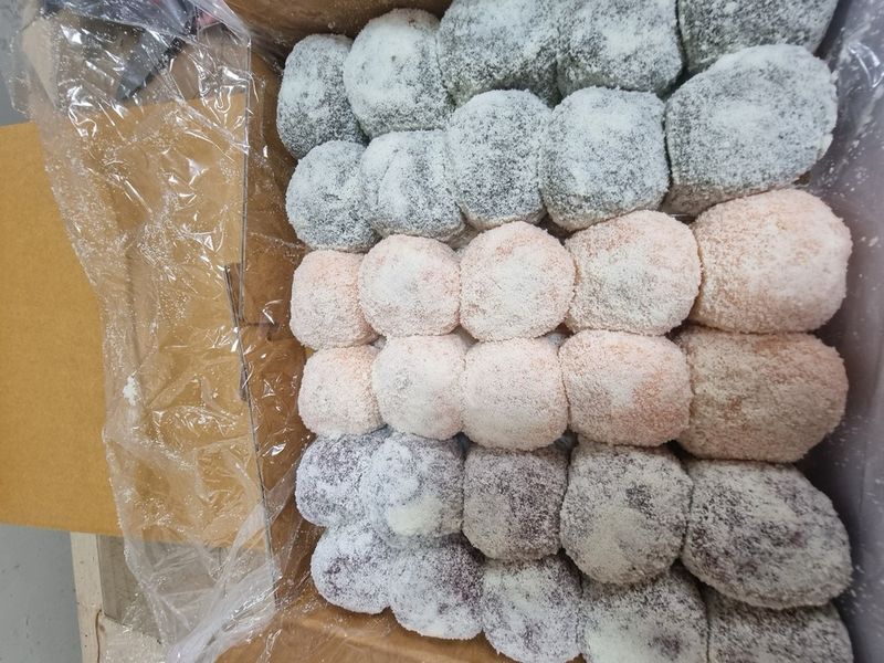 박창민님의 장터 판매 상품 [삼색두텁떡 60g 30개입 1.8kg ] 첨부 사진