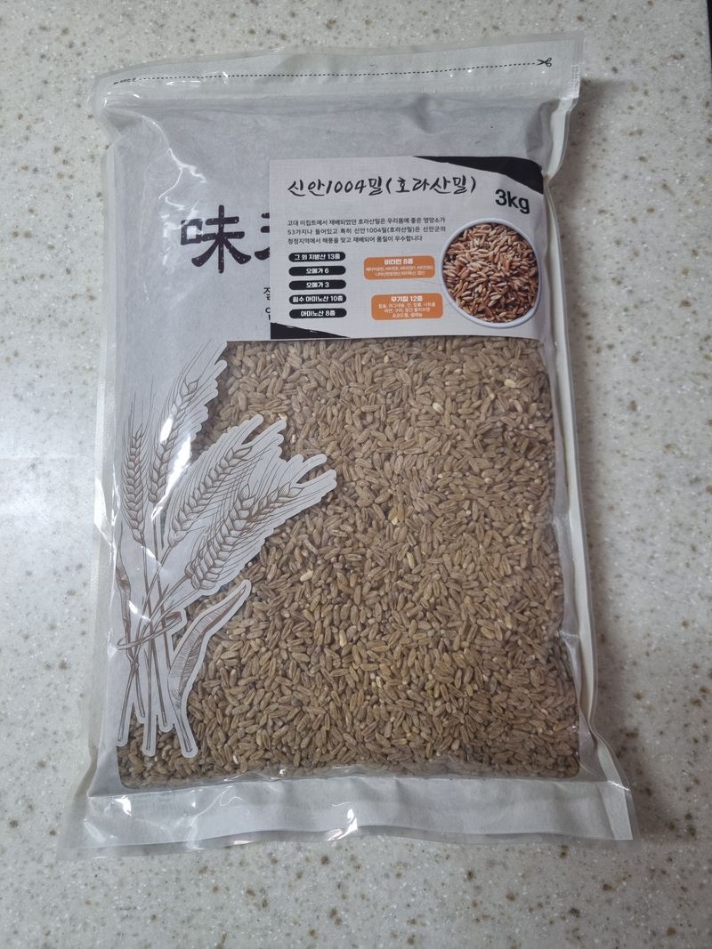 장준석님의 장터 판매 상품 [2025년산 국내산호라산밀(카무트)5kg] 첨부 사진