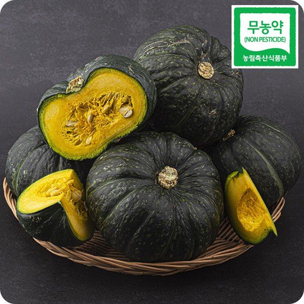 초록미소 금호농장님의 장터 판매 상품 [[품절] 해남 친환경 무농약 미니밤호박 보우짱 2kg 4kg를 판매합니다.] 첨부 사진