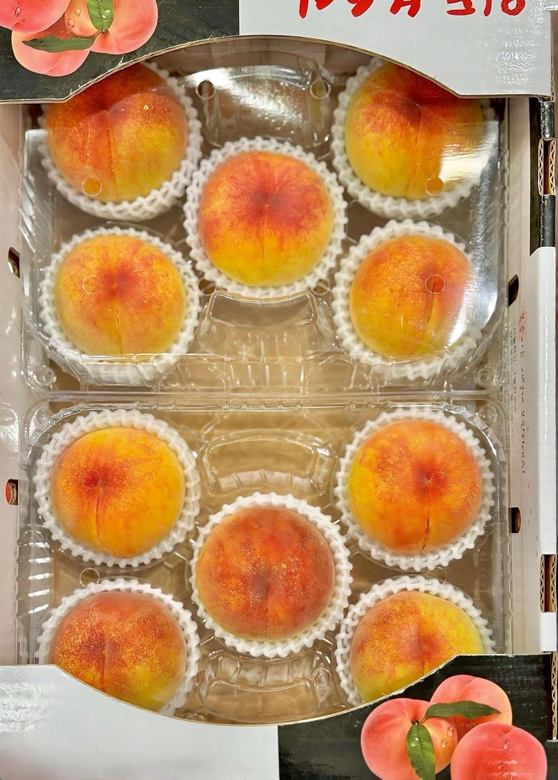 농부손녀님의 장터 판매 상품 [[인기상품] 황금알 황도 복숭아 4kg ] 첨부 사진