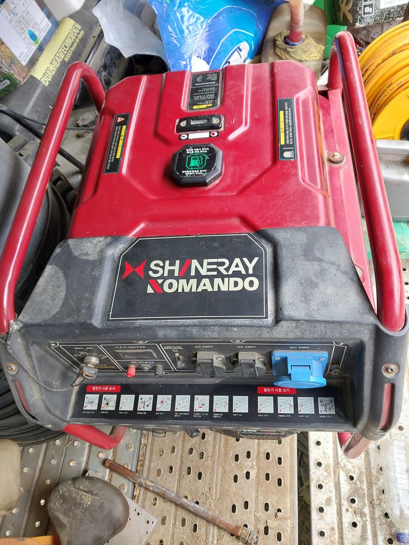 서영득님의 장터 판매 상품 [발전기 팝니다. ] 첨부 사진