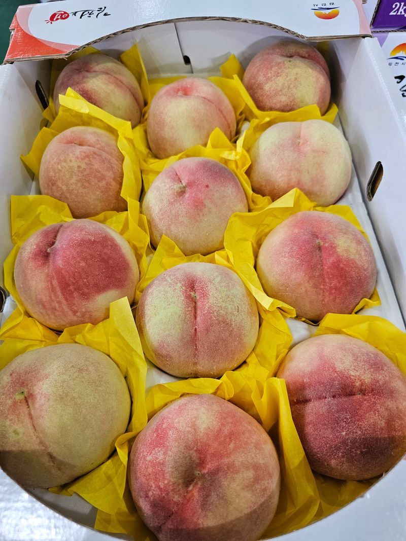 써니네님의 장터 판매 상품 [당도보장 꿀맛  백도 말랑이 복숭아] 첨부 사진