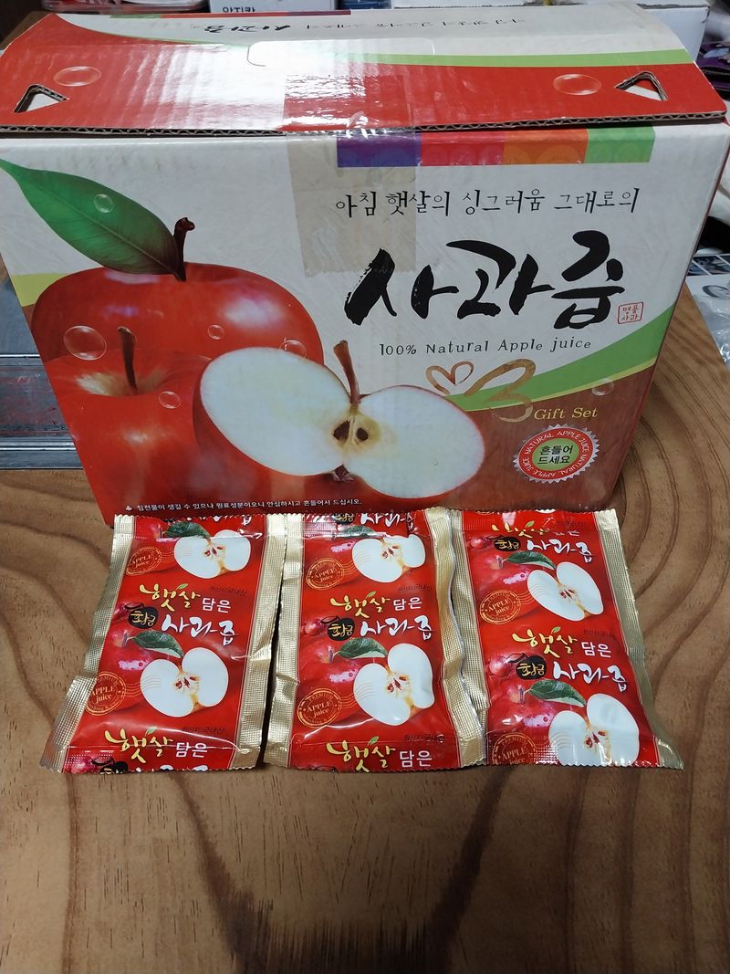장터 상품 [사과즙 한박스50포] 썸네일