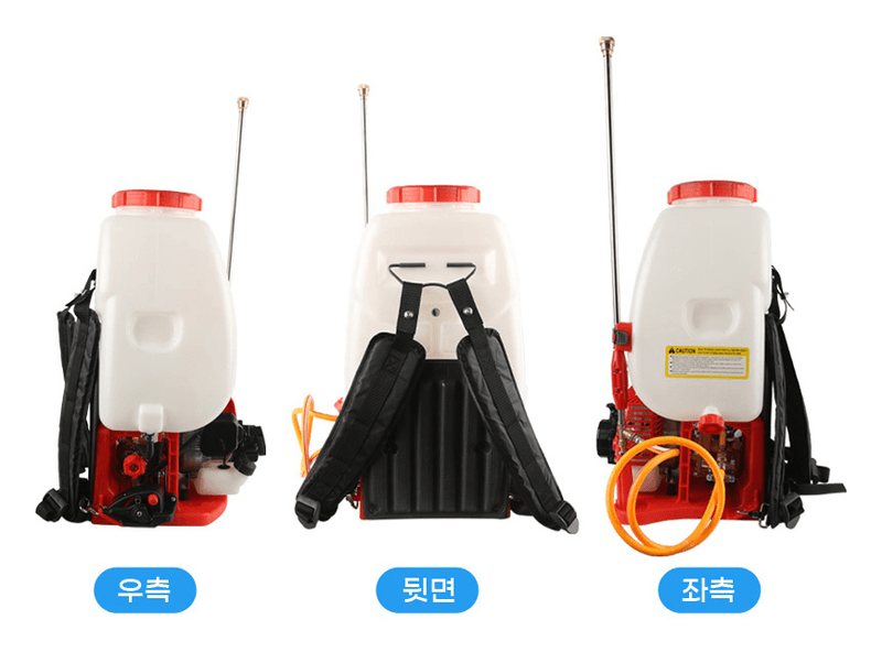 유니즈님의 장터 판매 상품 [유니즈 엔진 분무기 1.5마력 25L 2행정 농약분무기 UN-768W] 첨부 사진