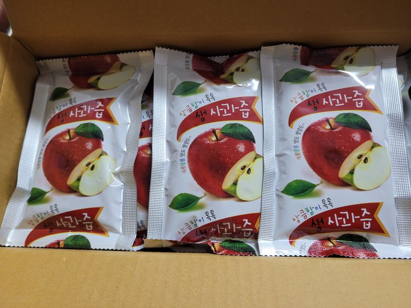 여우내 이순홍님의 장터 판매 상품 [홍로사과즙] 첨부 사진