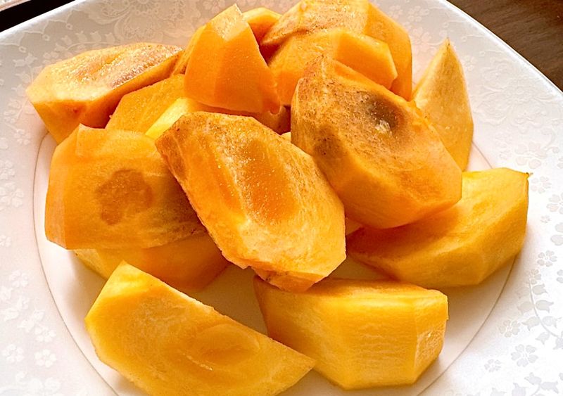 농부손녀님의 장터 판매 상품 [가을단풍 햇 단감 10kg] 첨부 사진