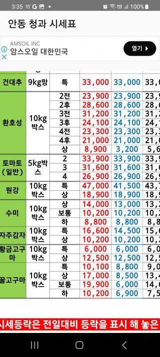 따사매님의 🍠고구마 농협 수매가 아시나요? · 참여글 작성글 사진