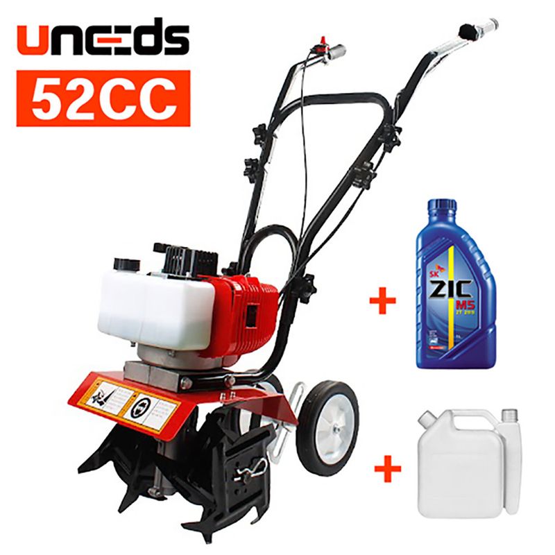 장터 상품 [토양 관리기 2마력 52cc 엔진로터리 경작기 소형 골타기 제초기 굳은땅 경운기 24년형 UN44-5] 썸네일