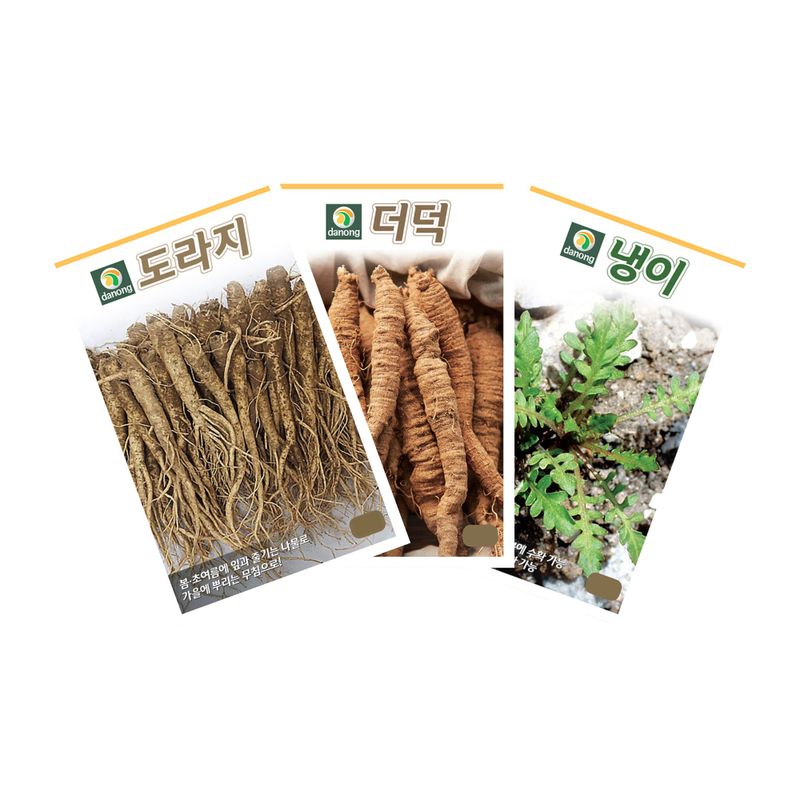 장터 상품 [[다농] 인기 토종씨앗 3종세트 - 도라지,더덕,냉이] 썸네일