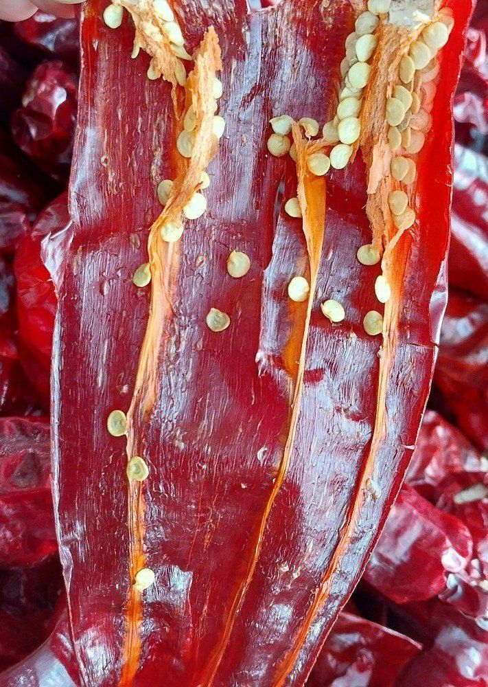 농부의딸램님의 장터 판매 상품 [(충남 청양산)11월17일 빻은 보통맛,순한맛 2024 햇고춧가루,반태양초(반양건)] 첨부 사진