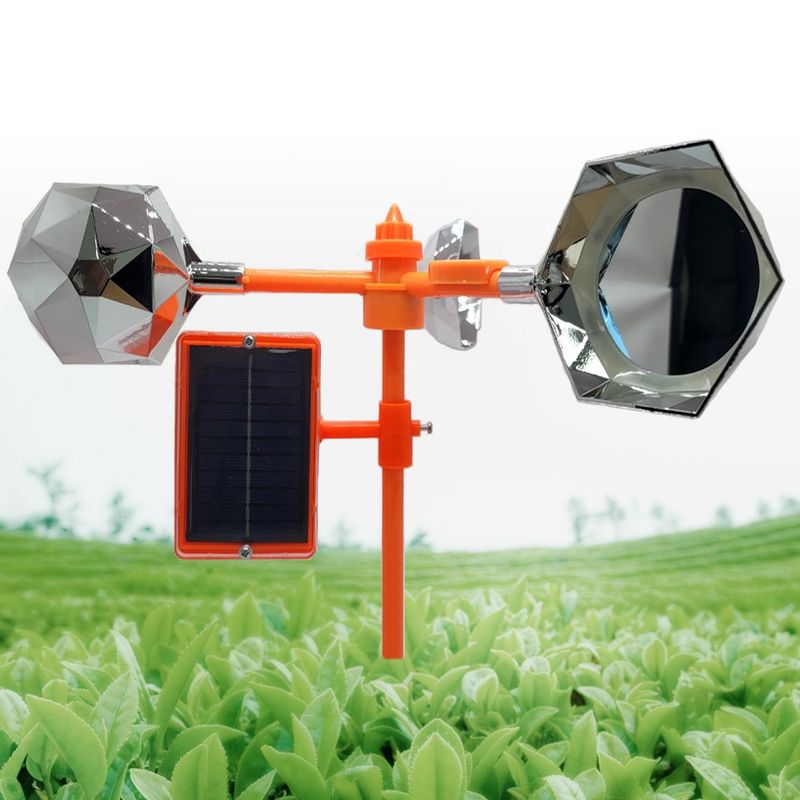 장터 상품 [조류퇴치기 + 태양광경보기 1세트 버드프리 바람개비 참새 조류 독수리 비둘기 새쫒기 야생동물 퇴치] 썸네일