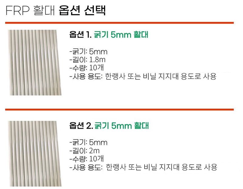 유니즈님의 장터 판매 상품 [지지대 / 한랭사 / 활대클립 미니 비닐하우스 텃밭 보온 FRP 농자재  배추 열무 한냉사 해충 방충망 미니하우스] 첨부 사진