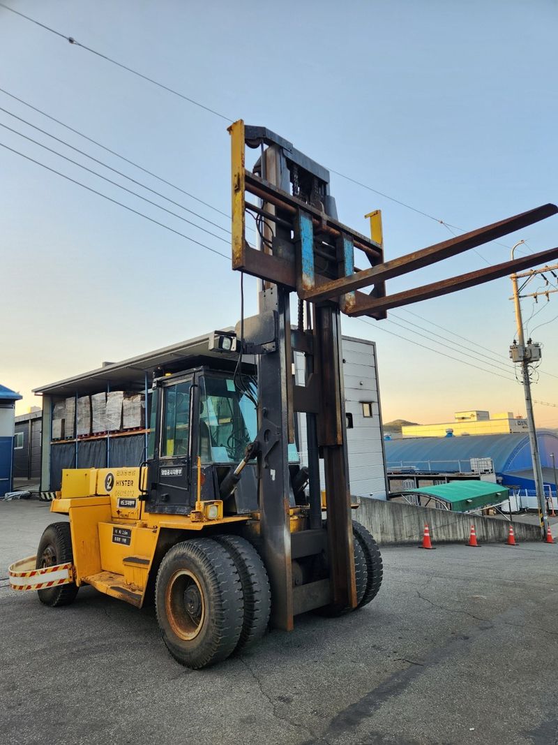 한효진님의 장터 판매 상품 [16톤 자동발 하이마스트 디젤 중고지게차 ] 첨부 사진