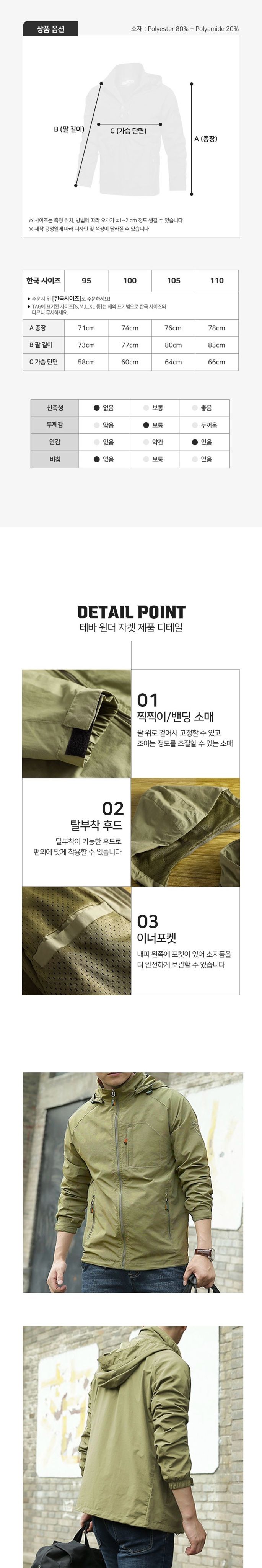 박창민님의 장터 판매 상품 [3color 택티컬 밀리터리룩 방수 간절기자켓] 첨부 사진