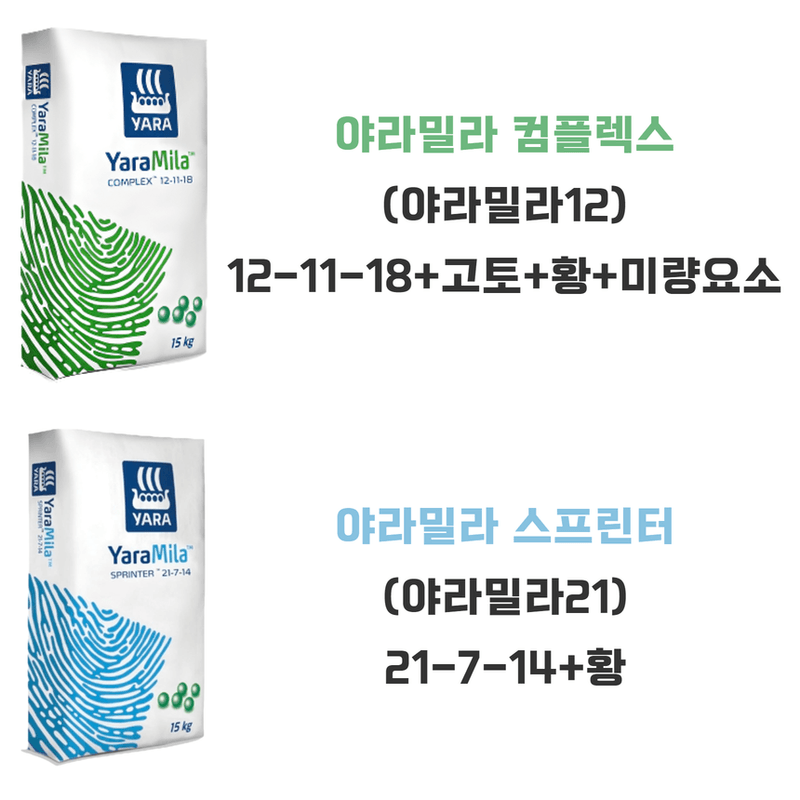 삼익농자재님의 장터 판매 상품 [[야라] 야라밀라 12/21 15kg NPK 복합비료 질소인산가리 밑거름] 첨부 사진