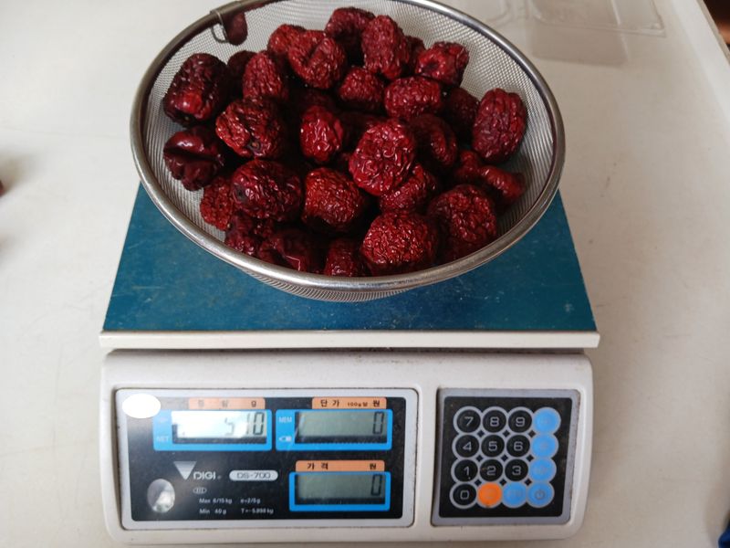 정원대추농원님의 장터 판매 상품 [명품 건대추(금년수확품) 500g,1Kg.] 첨부 사진