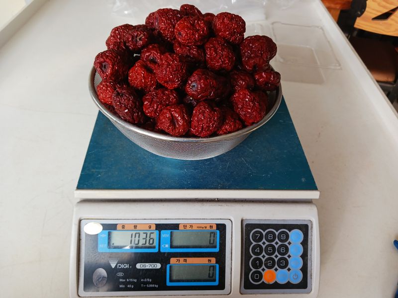 정원대추농원님의 장터 판매 상품 [명품 건대추(금년수확품) 500g,1Kg.] 첨부 사진