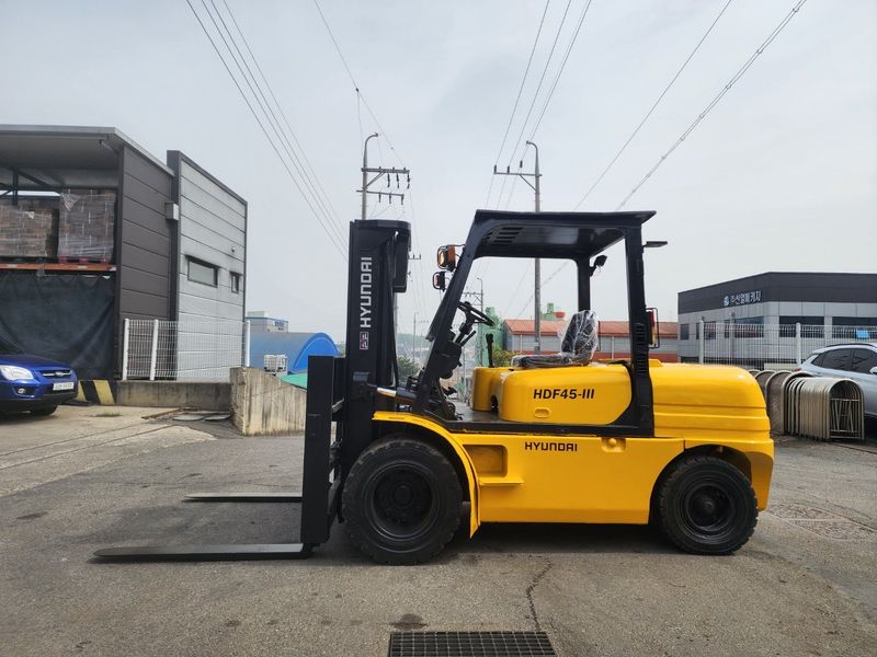 한효진님의 장터 판매 상품 [현대 4.5톤 자동발 디젤 중고지게차 ] 첨부 사진