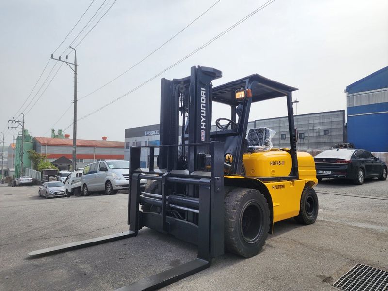 한효진님의 장터 판매 상품 [현대 4.5톤 자동발 디젤 중고지게차 ] 첨부 사진