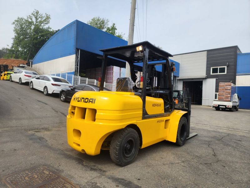 한효진님의 장터 판매 상품 [현대 4.5톤 자동발 디젤 중고지게차 ] 첨부 사진