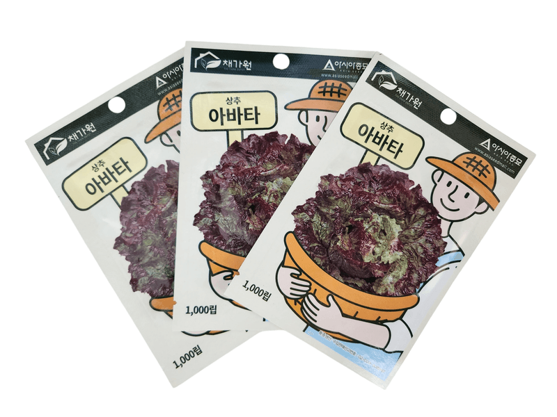 안산제일농약사님의 장터 판매 상품 [아바타상추 1000립 3봉 25년포장] 첨부 사진