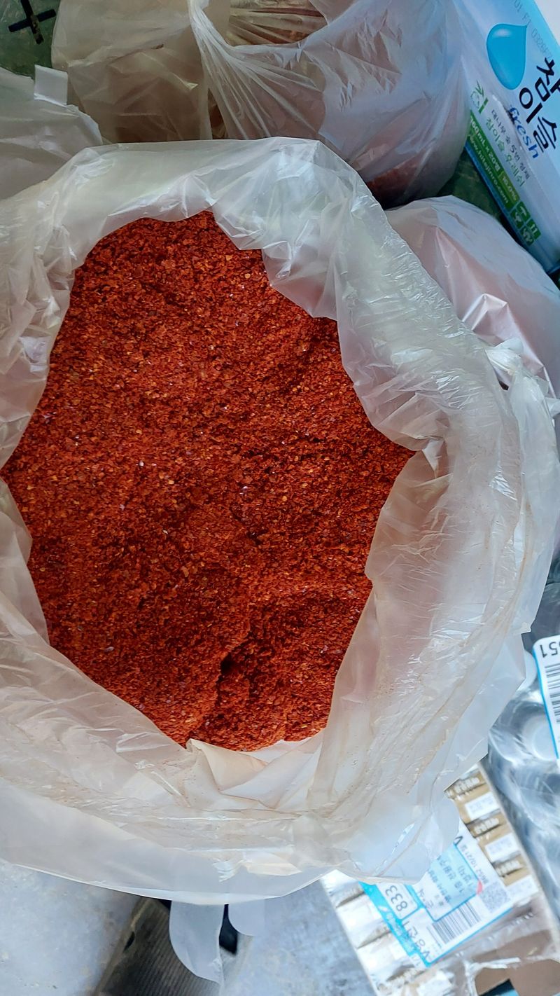 장터 상품 [고추가루(600)그람(  (완판입니다)] 썸네일