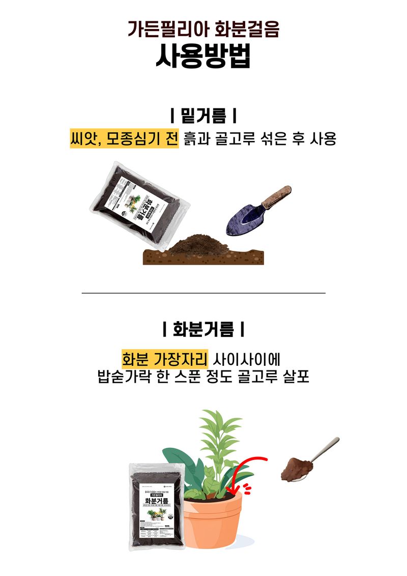신탄진농약비료마트님의 장터 판매 상품 [화분거름500g 다육이 제라늄 가정원예 식물용 텃밭 퇴비 거름] 첨부 사진